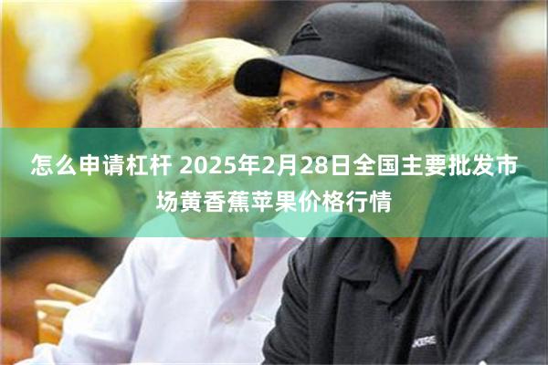 怎么申请杠杆 2025年2月28日全国主要批发市场黄香蕉苹果价格行情